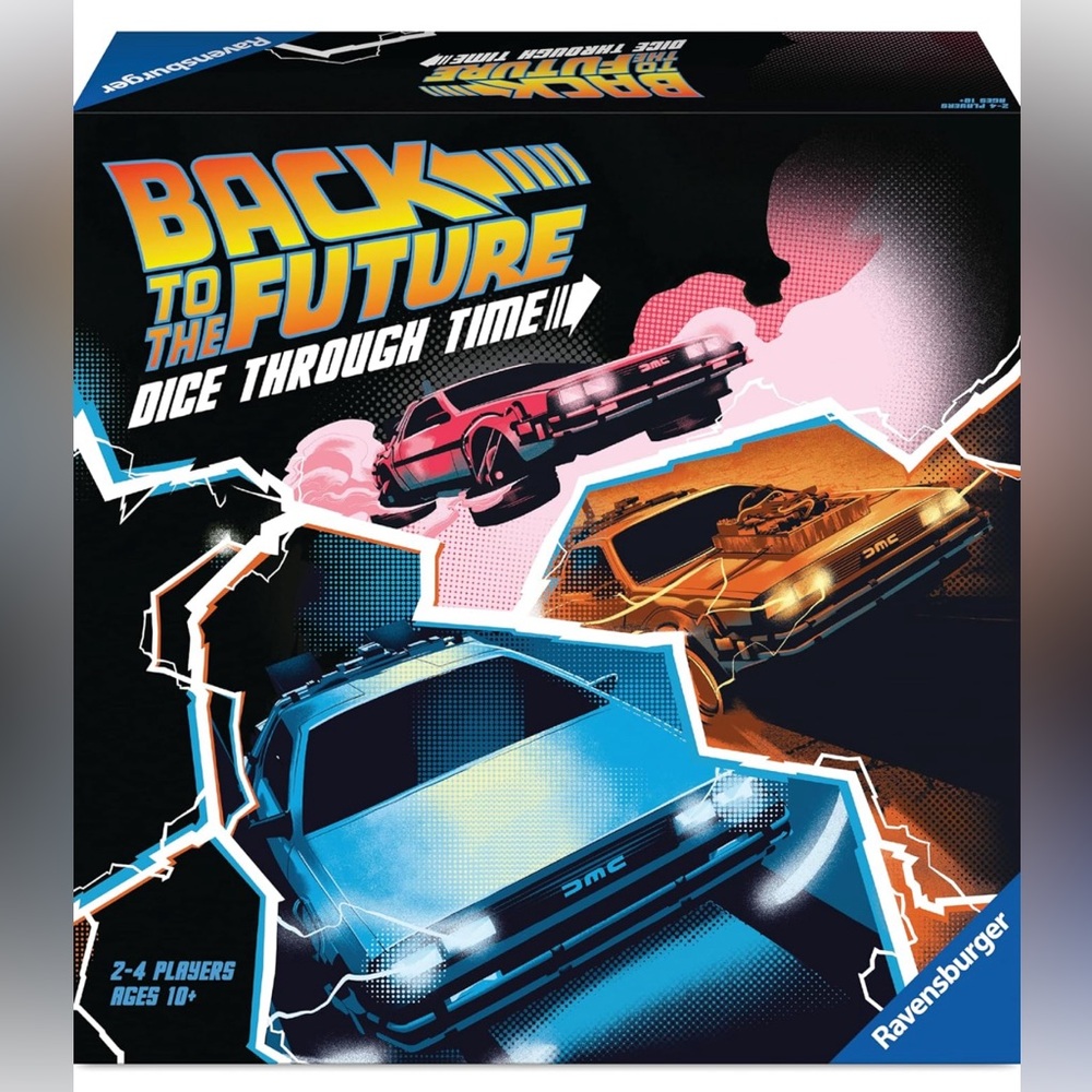 Back to The Future Strategy Game for Ages 10 Years Up - Dice Through Time